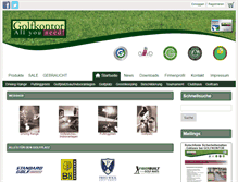 Tablet Screenshot of golfkontor.de